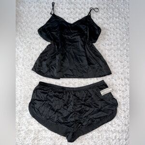 INK+IVY Satin Sexy Pajama Shorts Set Wedding Honeymoon Sz XL